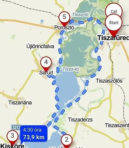 Lekehalom Tiszameer * Tiszaszentimre