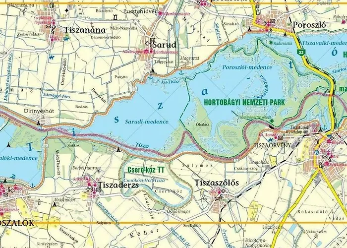 Lekehalom Tiszameer Hébergement de vacances